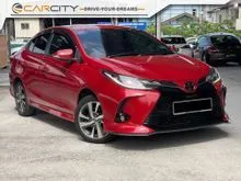 2021 Toyota Vios 1.5 E Sedan TRUE YEAR MAKE LOW MILEAGE ONE OWNER LED DAYLIGHTS 360 REVERSE CAMERA BSM ONE YEAR WARRANTY