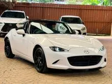 2023 Mazda Roadster MX-5 1.5 (M) RS - G/5AA - RECARO SPORT SEAT , BILSTEIN SUSPENSION , SOFT TOP CONVERTIBLE