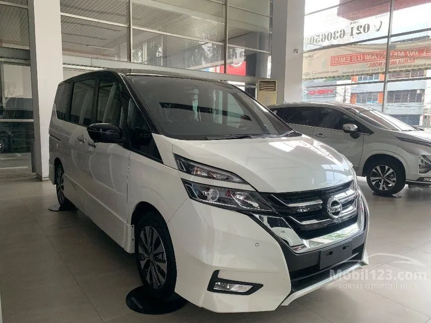 Jual Mobil Nissan Serena 2023 Highway Star 2.0 di Banten Automatic MPV Putih Rp 530.000.000