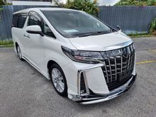 2018 Toyota Alphard 2.5 S EDITION MODELISTA KIT PCS LKA OFFER UNREG MCO STOCK CLEARANCE