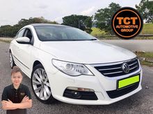 2011 Volkswagen Passat CC 2.0 (A) TSI Sportline ,SUNROOF , FULL NAPPA LEATHER SEATS, ELECTRICAL MEMORY SEATS, FREE WARRANTY , SEDAN