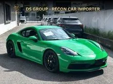 2022 UNREG Porsche 718 4.0 Cayman GTS Coupe - READY STOCK UNIT