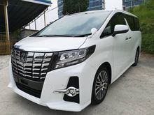 **BOOK TODAY** ~CARNIVAL ENDS ON 27-10~ ((LOAN MAXXX UP TO 9 YEARS)) 2017 Toyota Vellfire 2.5 SC MPV