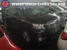 2015 Toyota Alphard 2.5 G SA MPV (ACTUAL YEAR MAKE 2015) GST INCLUSIVE