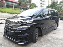 2016 Toyota Vellfire 2.5 ZG SUNROOF&PREARSH&ALPINE&TRD