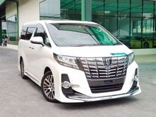 2017 Toyota Alphard 3.5 SAC FULL SPEC LIKE NEW CAR UNREGISTERED