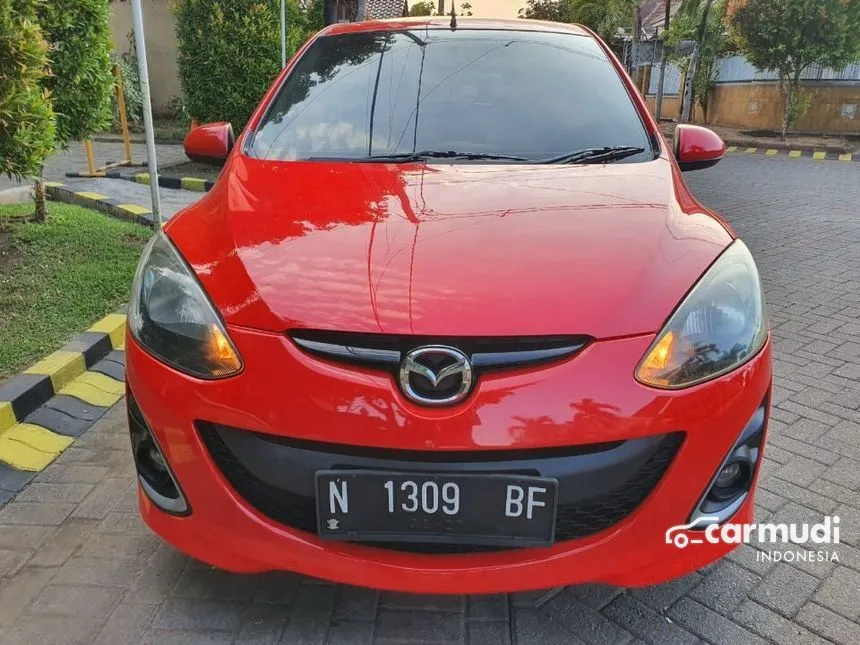 Jual Mobil Mazda 2 2011 R 1.5 di Jawa Timur Automatic Hatchback Merah Rp 112.500.000