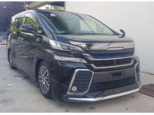 2016 Toyota Vellfire 2.5 ZG SUNROOF FULL LEATHER RM252K SST