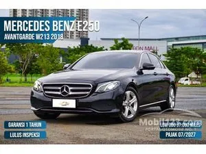 2018 Mercedes-Benz E250 2.0 Avantgarde CKD Sedan