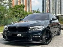 2017 BMW 530i 2.0 M Sport Sedan Paddle Shift Leather Seat Original Codition Warranty - Cars for sale