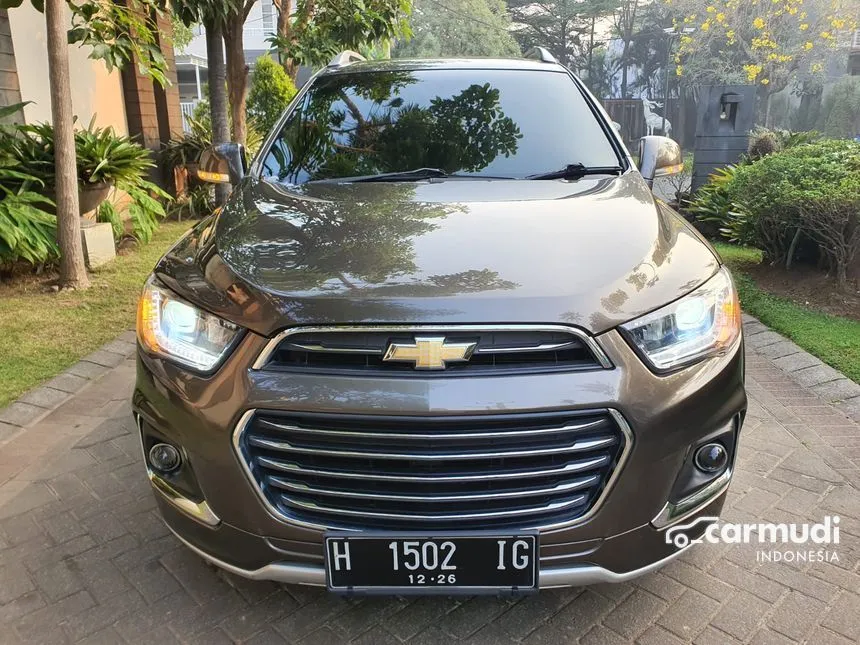 Jual Mobil Chevrolet Captiva 2016 LTZ 2.0 di Jawa Timur Automatic SUV Coklat Rp 275.000.000
