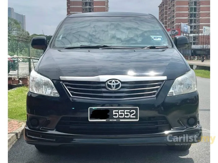 2014 Toyota Innova E MPV