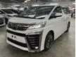 Recon 2019 Toyota Vellfire 2.5 X Z ZA ZG ZAG GOLDEN EYE - Cars for sale