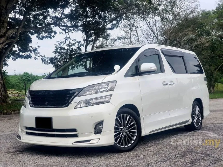 2012 Toyota Vellfire V L Edition MPV