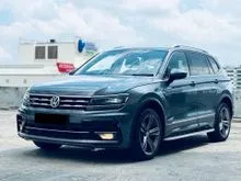 2022 Volkswagen Tiguan 2.0 Allspace R-Line 4MOTION SUV 49K Miles Keyless Push Start Paddle Shift Proximity Sensor Apple CarPlay Android Auto PowerBoot