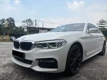 2018 BMW 530i 2.0 M Sport Sedan BROWN INTERIOR FREE WARRANTY LED HEADLAMP HARMAN KARDON