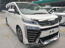2018 Toyota Vellfire 2.5 ZG 100% GENUINE MILEAGE & NO ACCIDENT