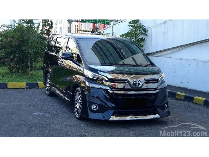 Jual Mobil Toyota Vellfire 2017 G Limited 2.5 di DKI Jakarta Automatic Van Wagon Hitam Rp 695.000.000