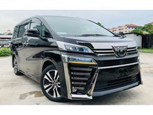 HAVE 30 UNIT NEW STOCK TOYOTA VELLFIRE AND ALPHARD , 3 LED HEADLAMP , ROOF MONITOR , ZG PILOT SEAT , UNREGISTER Toyota Vellfire 2.5 Z G Edition MPV