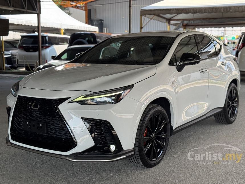 Recon 2021 Lexus NX350 2.4 F Sport SUV (WHITE) SUN ROOF, RED INT ...