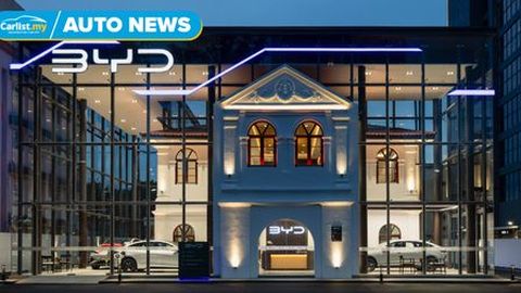 Heritage-inspired BYD Mansion Macalister showroom in George Town, Penang