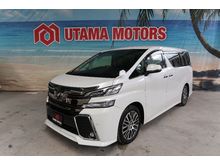 SALES TAX SPECIAL 2016 Toyota Vellfire 2.5 ZG ALPINE PILOT SEATS READY STOCK UNIT