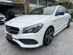 Recon 2018 MERCEDES BENZ CLA250 AMG S/BRAKE 2.0 TURBOCHARGE FULL SPEC FREE 5 YEARS WARRANTY - Cars for sale