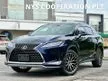 Recon 2021 Lexus RX300 2.0 Version L SUV Unregistered 238Hp Mark Levinson Sound System 2nd Row Power Seat Surround Camera SunRoof 6 Speed Auto Paddle Shif