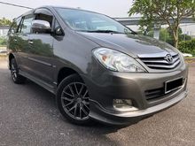2011 Toyota Innova 2.0 G MPV - FULL BODYKIT - LOW MILEAGE - FULL SPEC - LIKE NEW