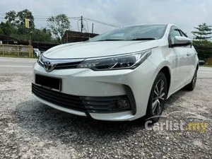 2019 Toyota Corolla Altis 1.8 G Sedan FREE WARRANTY LEATHER SEAT PUSH START