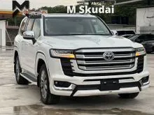 2024 Toyota Land Cruiser 3.4 ZX PETROL SUNROOF JBL 5A 5K KM 5YRS TOYOTA WARRANTY