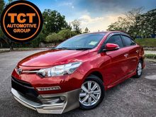 2016 Toyota Vios 1.5 E FULL BODYKIT, DUAL VVTI ENGINE, REVERSE CAMERA, PUSH START