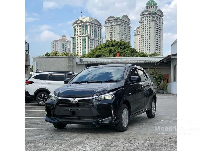 Jual Mobil Toyota Agya 2024 G 1.2 di Banten Automatic Hatchback Hitam Rp 180.000.000