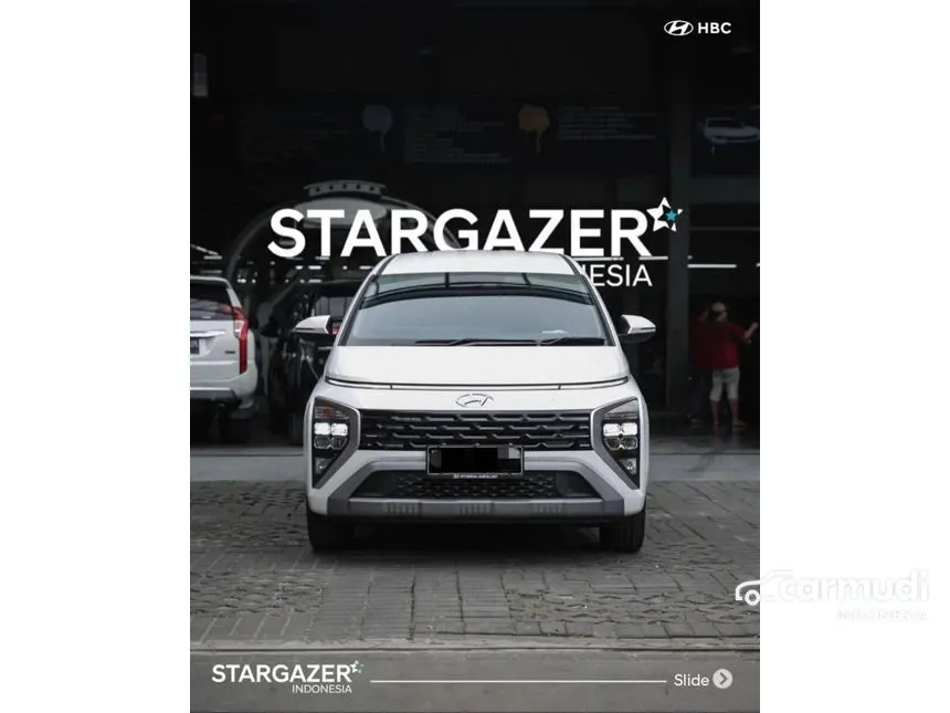 Jual Mobil Hyundai Stargazer 2024 Active 1.5 di DKI Jakarta Automatic Wagon Putih Rp 275.000.000