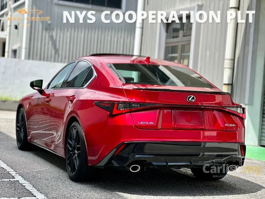 2023 Lexus IS 300 F Sport Mode Black 3 Sedan