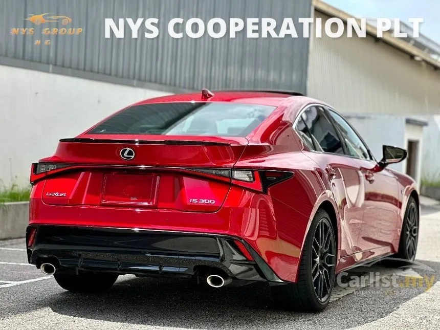 2023 Lexus IS 300 F Sport Mode Black 3 Sedan