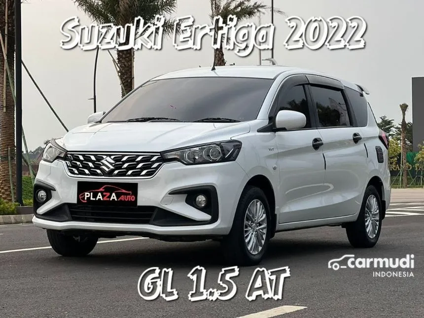 Jual Mobil Suzuki Ertiga 2022 GL 1.5 di Banten Automatic MPV Putih Rp 168.000.000