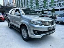 2013 Toyota Fortuner 2.5 G VNT (A) TRD Sportivo Leather Seat Android Player Reverse Camera Front and Rear Dashcam