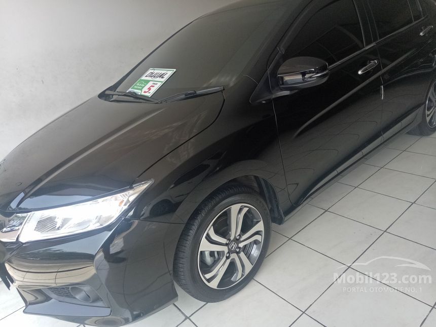 Jual Mobil Honda City 2016 E 1.5 di Banten Automatic Sedan Hitam Rp 240