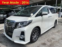 2016 Toyota Alphard 2.5 G SA MPV
