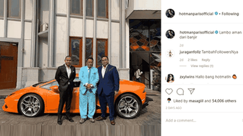 Hotman Paris: Lamborghini dan Bentley Saya Tak Kena Banjir