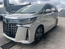 2021 Toyota Alphard 2.5 G S C Package 3 LED JBL SOUND & REAR ETT 4 CAMERA BSM DIM NFL