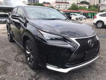 2015 Lexus NX200t 2.0 F Sport TURBO