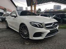 2017 Mercedes-Benz E300 2.0 AMG Coupe,AMG PLUS, PANAROMIC ROOF, DIGITAL METER,BLACK RED INTERIOR,2017 UNREGISTER