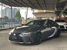 2021 Lexus IS 300 2.0 F Sport Sedan Mode Black (A) - GRADE 5A,360Cam