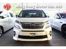 2013 Toyota Vellfire 2.4 Z MPV