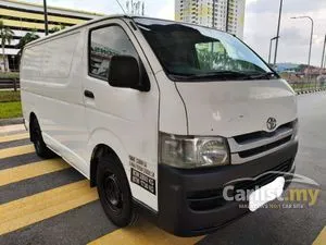 2009 Toyota Hiace 2.5 Panel Van Van