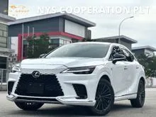 2023 Lexus RX350 2.4 Turbo F Sport AWD SUV Unregistered CALL NOW FOR BEST OFFER