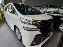 2017 Toyota Vellfire 2.5 Z Golden Eyes MPV
