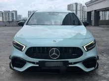 2019/2024 Mercedes-Benz A180 1.3 TurboCharger AMG A45 BodyKit And Sport Rims KeyLess Paddle Shift Auto Hold Apple CarPlay Android Auto Ambient Light